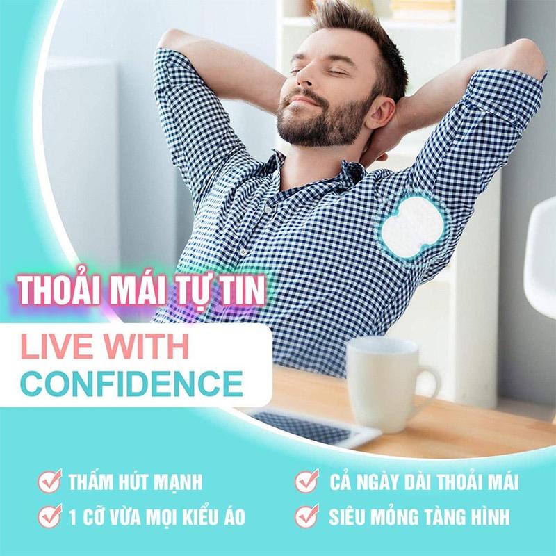 Product Introduction of 1 Gói 10 Miếng Dán Thấm Hút Mồ Hôi Nách Siêu Mỏng 2508 - PARISA 17