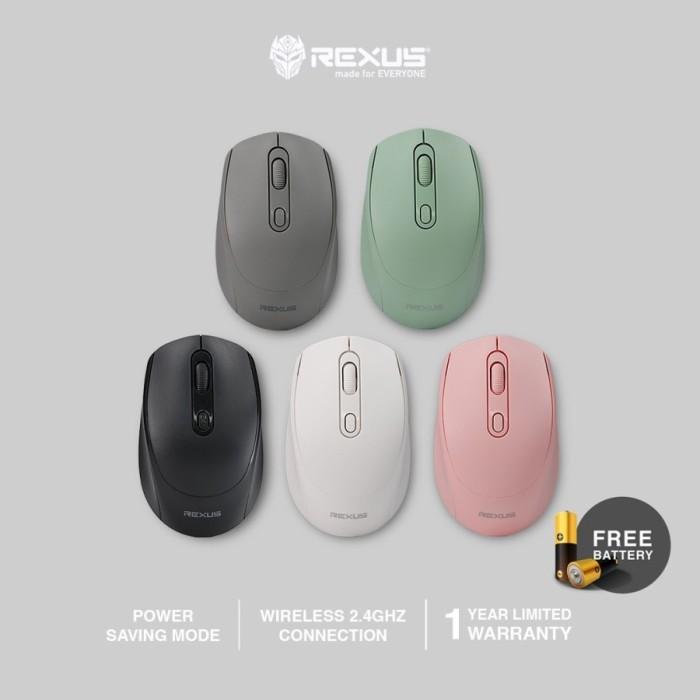Rexus Q35 Mouse Wireless Office Silent Click Komputer Batera - Shop ...