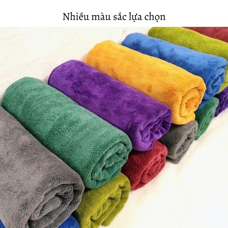 Khăn đa năng cao cấp dùng làm khăn nail, lau xe ô tô, lau chùi nhà bếp siêu thấm hút kích thước 30x50 2