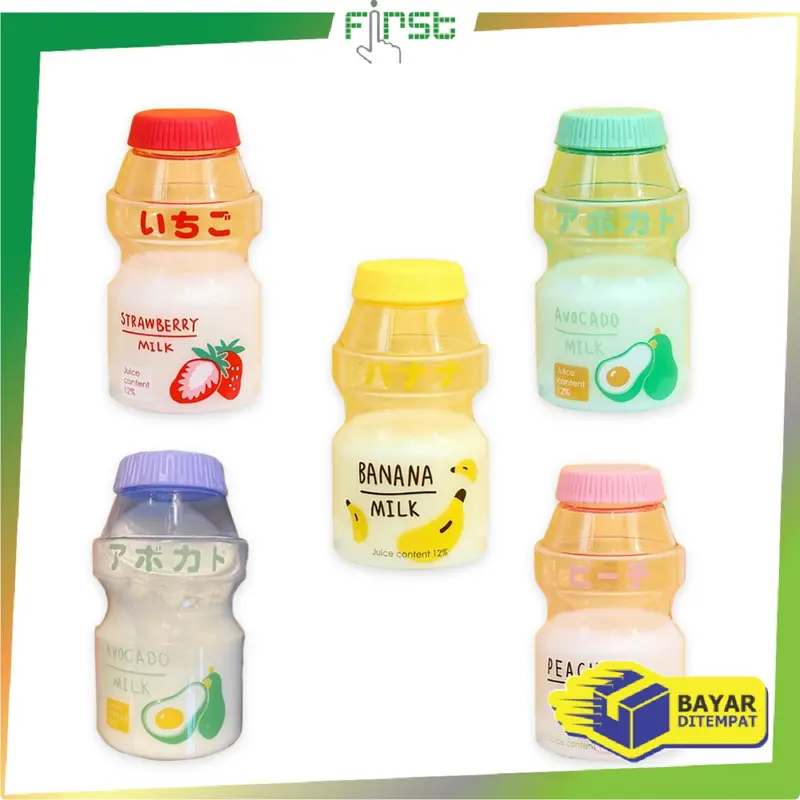 [COD] FH C306 Botol Air Minum Anak Unik Botol Buah Botol Minum 480ml Botol Minum ALA KOREA Kitchenware 6