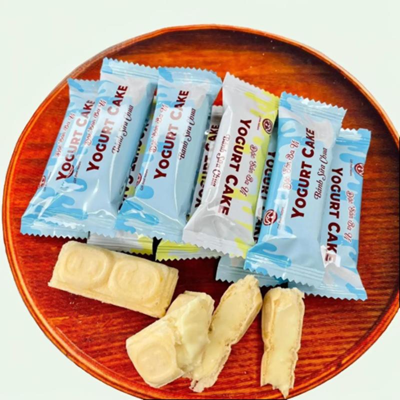 HỘP 1KG BÁNH SỮA CHUA BA VÌ (>100 CHIẾC)_ VỊ SỮA CHUA THƠM NGON _ ĐẶC SẢN BA VÌ ( SỮA NAM OANH) Snack Food