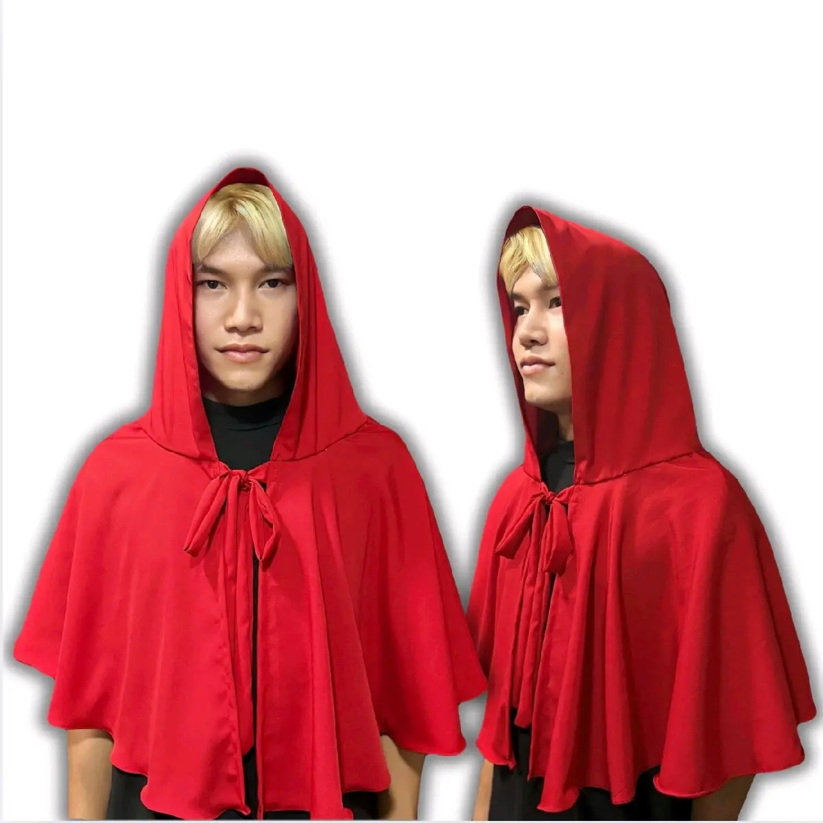 ผ้าคลุมสีแดง ผ้าคลุมเด็กและผู้ใหญ่ ชุดแฟนซี