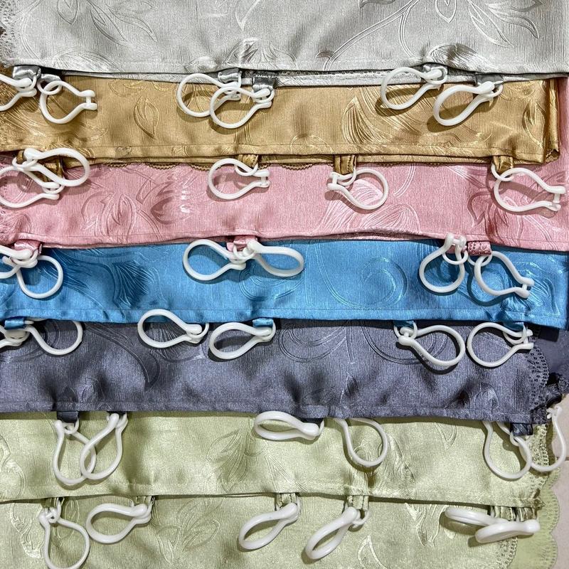  Rèm móc rido đầy đủ kích thước  chất thô gấm cao cấp Rèm Tre Việt 