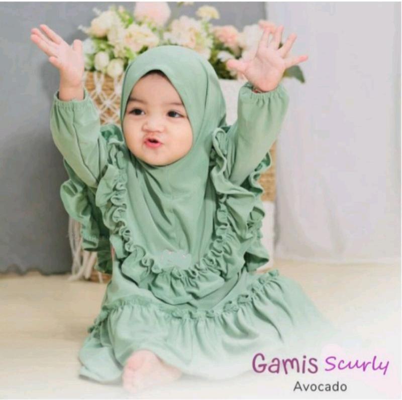 Product Introduction of [BEST SELLER & TERMURAH] gamis anak bayi balita usia 0-12Bulan || BONUS SET HIJAB 0