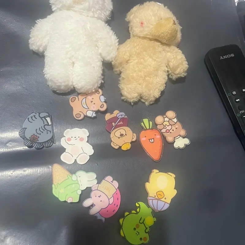 Gim cài trang trí , phụ kiện trang trí , sticker cài túi 2