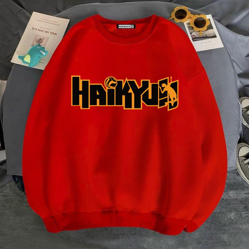 ÁO SWEATER IN HAIKYUN FORM NAM NỮ NHIỀU MÀU ĐỦ SIZE Menswear Hoodie Nhung 7