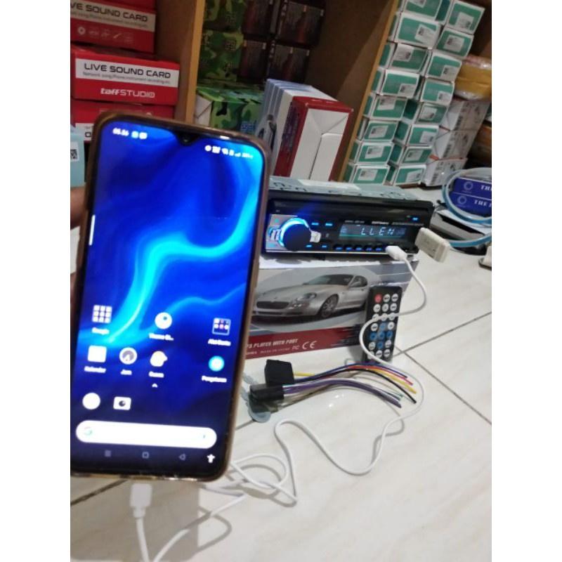 TAPE MOBIL MURAH - SINGLE DIN MOBIL - TAPE AUDIO MOBIL BLUETOOTH SINGLE DIN JSD 530 - BARANG BARU 5