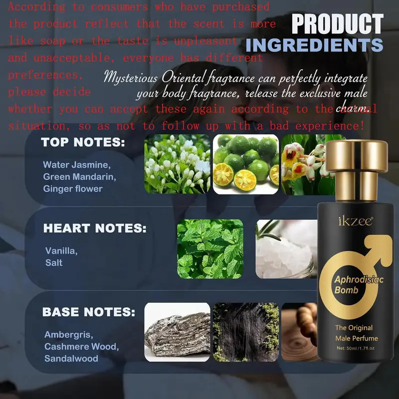 Men's Business Natural Fragrance, 0.5 Hours Perfume, for Work Travel and Daily Use, Birthday Gifts, Winter Fragrance Men, Anniversary Gift for Him, Cologne, Valentine's Day Gift 3
