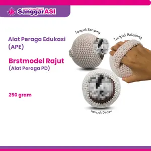 [Sanggar ASI] BREASTMODEL RAJUT / PERAGA EDUKASI MENYUSUI / PERAGA EDUKASI PAYUDARA