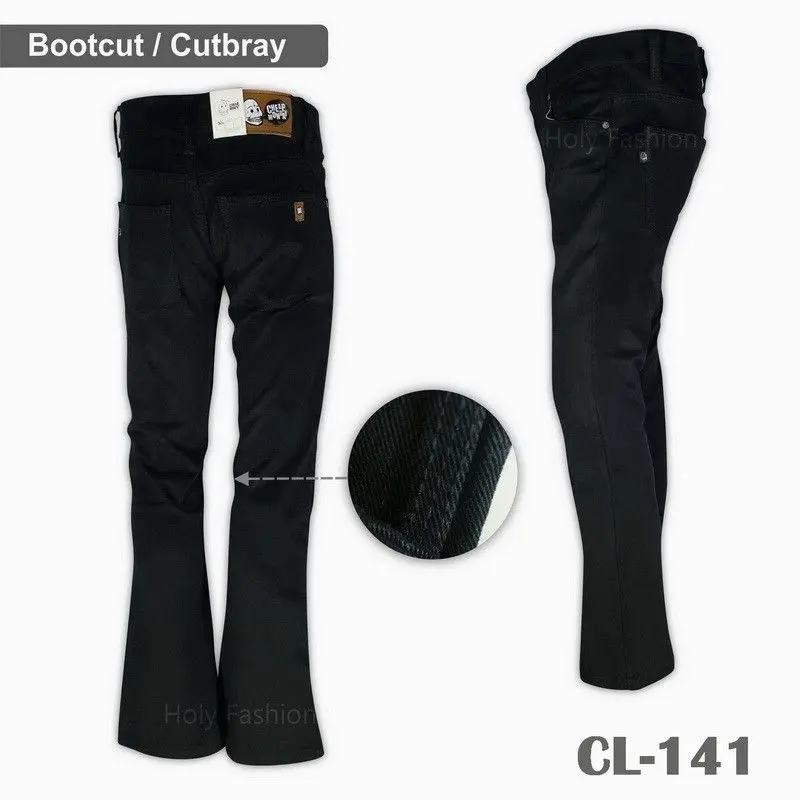 Celana Panjang Jeans Cutbray Pria Dewasa Size 27-32 Denim Stretch Lembut 5