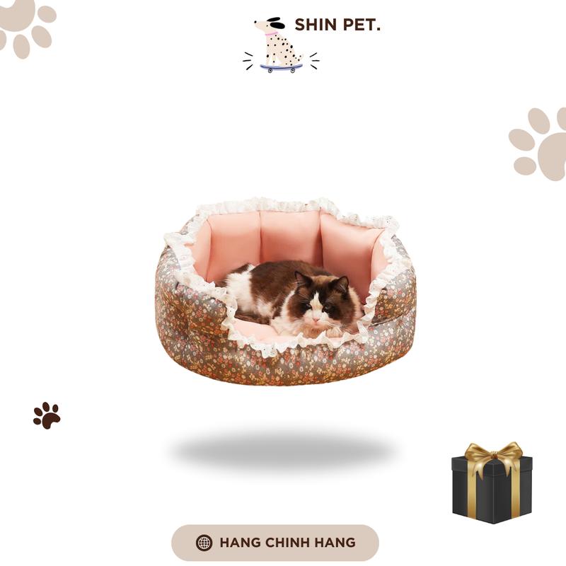 Đệm nằm họa tiết hoa nhí cho chó mèo - SHIN PET. - TikTok Shop Vietnam