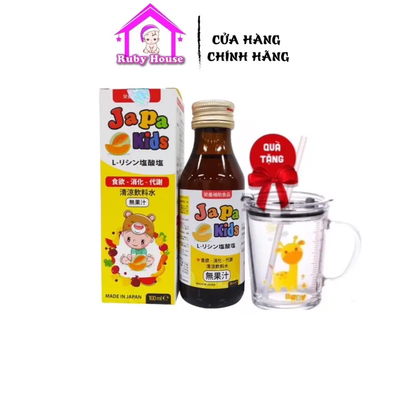 Siro Japa Kids chai 100ml hỗ trợ ăn ngon, tăng cường sức khoẻ cho bé