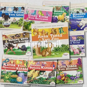 Buku Bilingual Seri Dongeng Inspiratif Dunia Binatang Anak Books