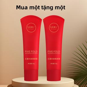 Kem Trần Chống Nhăn, Năm Lớp, Dưỡng Ẩm Tự Nhiên Và Làm Sáng, Không Phai Màu, Dành Cho Mặt Của Phụ Nữ, Tự Nhiên, Làm Dịu, Lâu Trôi, 1 Tuýp 50g, Khuyến Mãi Mua Một Tặng Một kem  dưỡng  five kem  chống  nhăn  da  mặt kem  nghệ kem  dưỡng  five