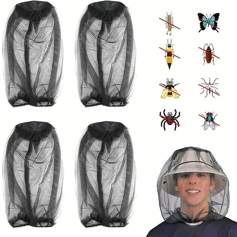 Outdoor Insect-proof Hat, 1 Count Breathable Mesh Hat with Wide Brim, Insect-proof Hat for Camping, Hiking, Fishing, Travel, Outdoor Sports 8