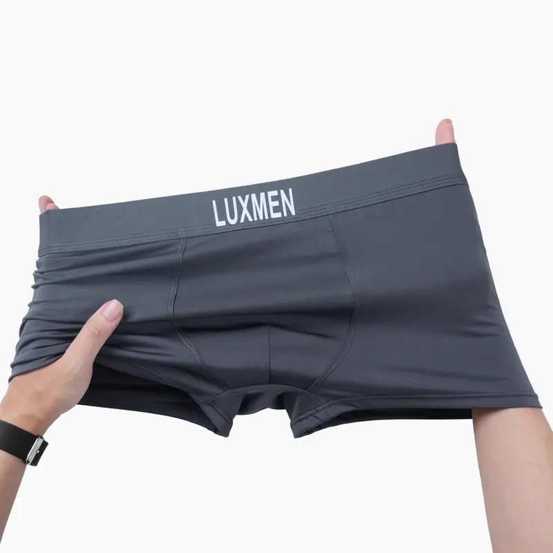 Combo 6 Quần Lót Nam Boxer Thun Lạnh Co Giãn Mềm Mát Kháng Khuẩn 6