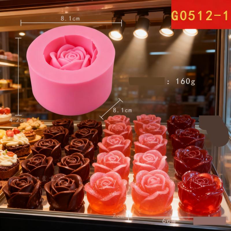  Khuôn Silicon Hình Hoa Sen Hoa Hồng Sen Đá Cỡ Lớn – Dụng Cụ Làm Xôi Thạch Bánh Đậu Xanh Đẹp Mắt Dễ Dàng Tháo Khuôn 