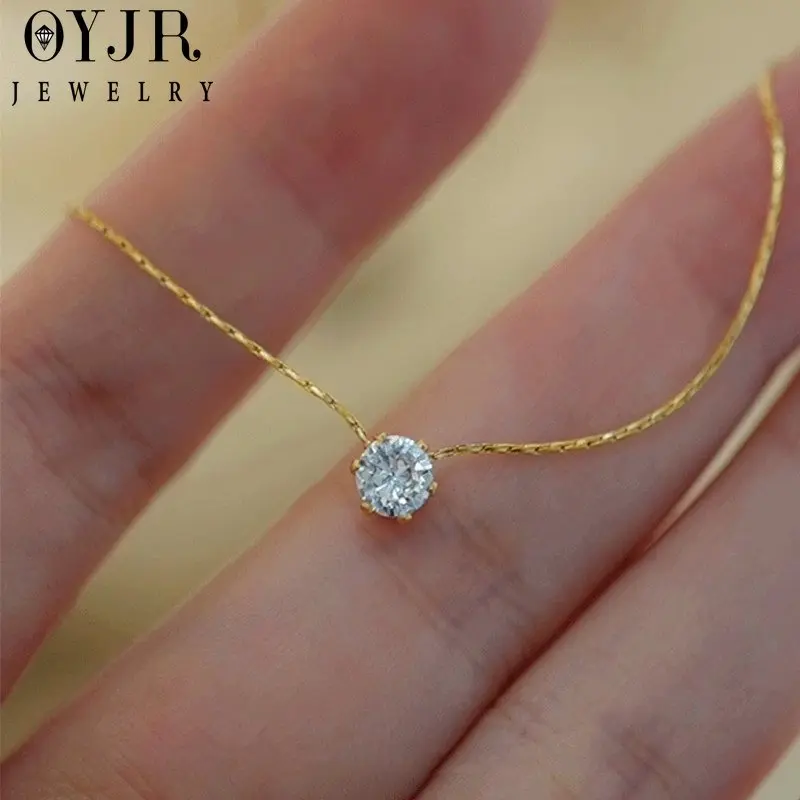 OYJR Dây chuyền nữ titan không rì vòng cô nữ sang chảnh quà sinh nhật