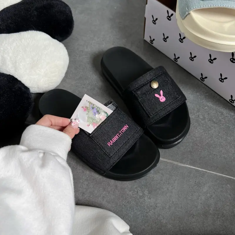 Dép Rabbit mini bags thuê xinh xắn đế cao 4cm -fullbox -hỗ trợ đổi hàng - freeship