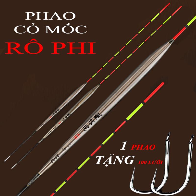 [tặng 100 lưỡi] 1Cây phao Cỏ Lau Lạc Phi AK chuyên dùng câu cá Rô Phi, Diếc