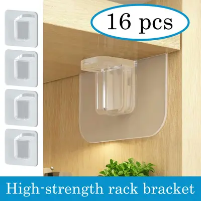thumbnail image 2 of 74-packs Wire Shelf Clips Wire Shelving Shelf Lock Clips For 1 Inch Post Shelving Sleeves Replacem 2 of 13