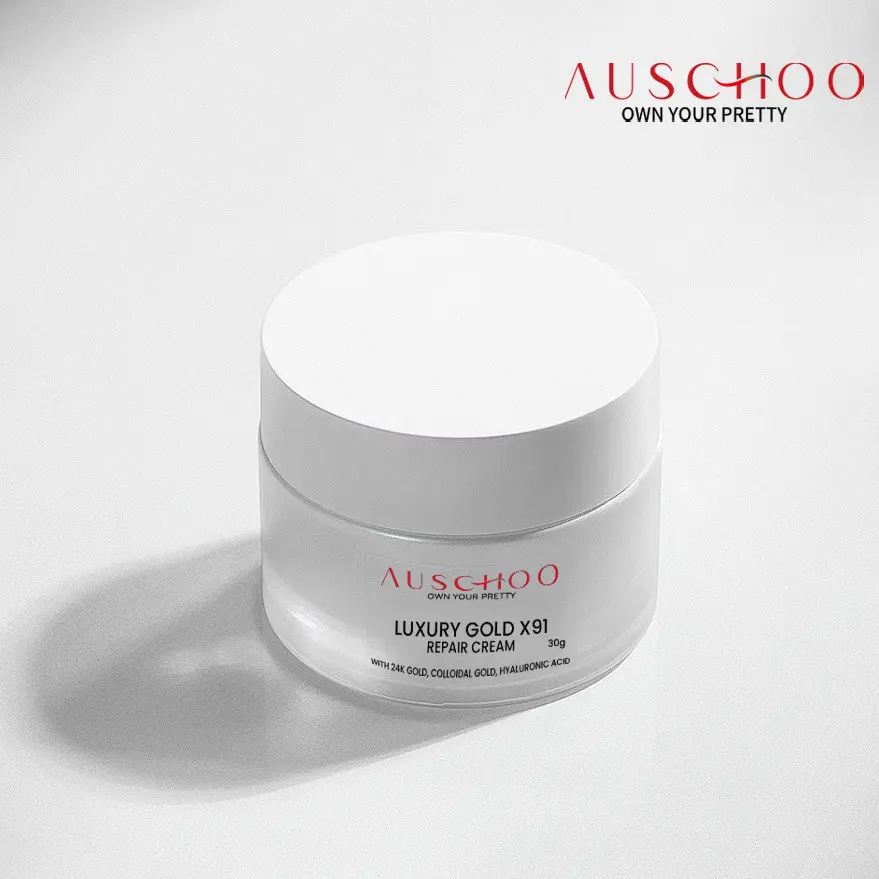 Kem Dưỡng ẩm AUSCHOO LUXURY GOLD X91 REPAIR CREAM 30g Làm Đẹp Da Chăm Sóc Da Dưỡng Ẩm Da Nữ Skincare Women