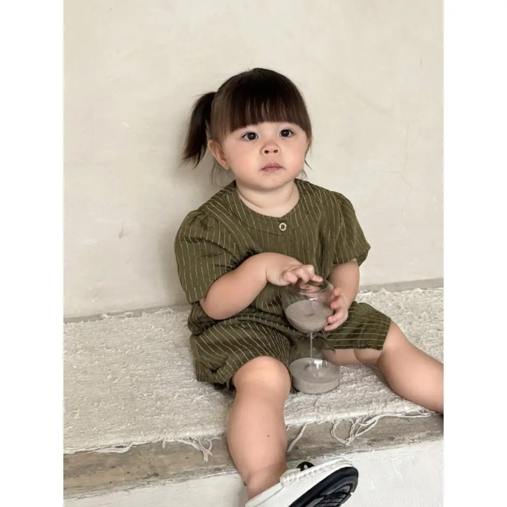 Kadaka KG-0111 Puffy Sleeves Girls Dress | Dress Anak Perempuan