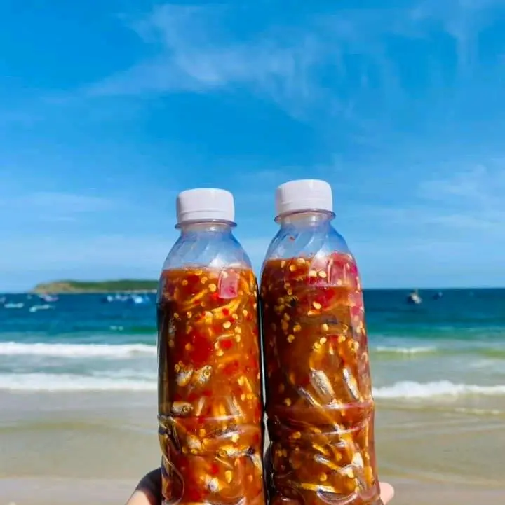 Mắm nêm cá cơm nguyên con pha sẵn tiện lợi chai 350 gr
