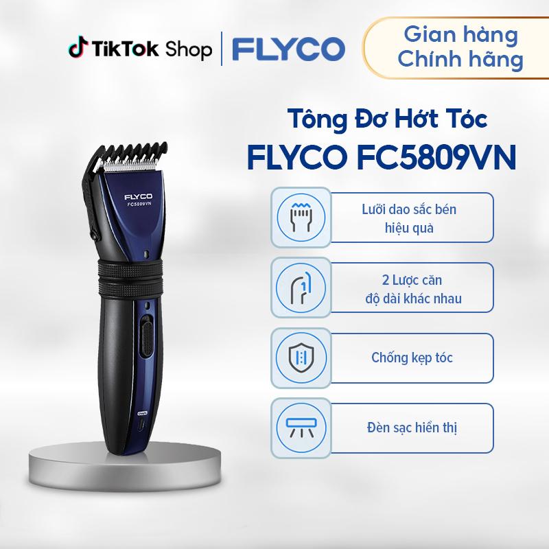 Tông Đơ Cắt Tóc Flyco FC5809VN Điều Chỉnh Cử 4 Cự Ly - Hàng Chính Hãng