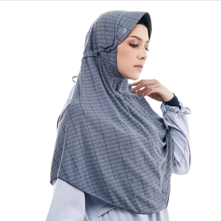 Kerudung Rabbani Nk Inova clx Bergo Jilbab Instan Muslim Panjang Nyaman Hitam