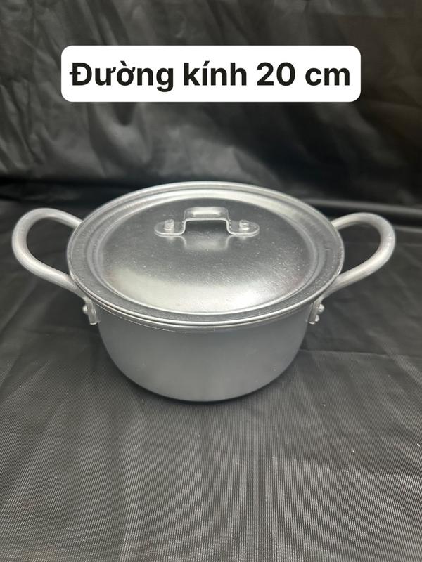 SIÊU RẺ-BỘ NỒI 5 MÓN - NHÔM NGUYÊN CHẤT -KHÔNG HAN GỈ 2