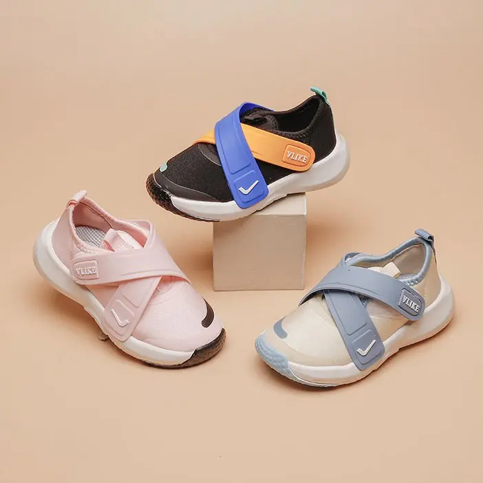 Sepatu Sneaker Sekolah Kain Slip On Anak Perempuan Laki Sneakers Kets Casual Fashion Anak Cewek Cowok