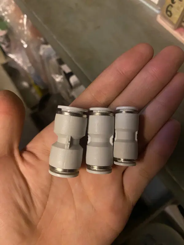 Nối nhanh,nối thẳng dây hơi khí nén, ống phun sương đầy đủ kích thước 4,6,8,10,12 2