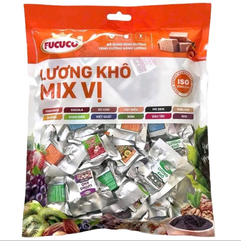 Túi 1Kg Lương khô FUCUCO mix 13 vị Hạt dinh dưỡng và Trái cây thơm ngon tiện dụng - Ăn vặt BreadFood