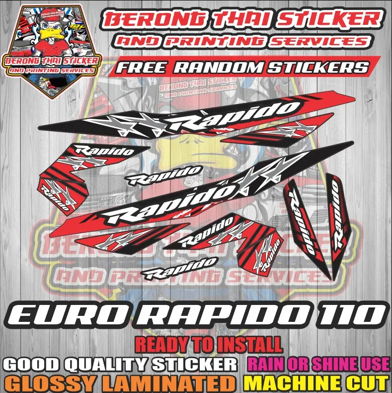 Honda Dash 110 Stock Decals TikTok Shop Philippines