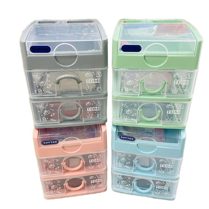 1 Tủ nhựa mini 3 ngăn Duy tân ( giao ngẫu nhiên)