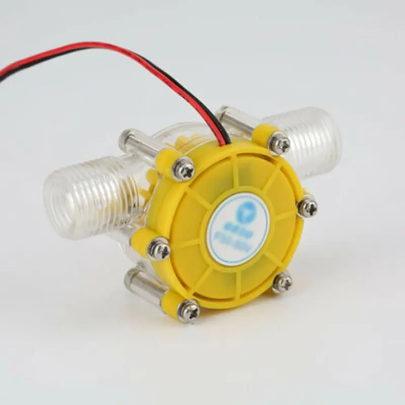 Máy bơm lưu lượng nước, 12V, Máy phát thủy điện siêu nhỏ, Dòng chảy tuabin, Áp dụng cho năng lượng mặt trời thủy lực