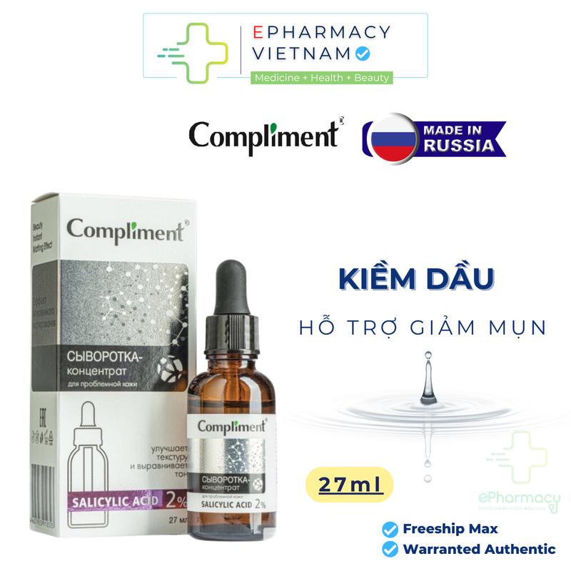 [HÀNG CTY] Serum COMPLIMENT Dưỡng Sáng, Cấp Ẩm Phục Hồi Cho Da 27ml 1