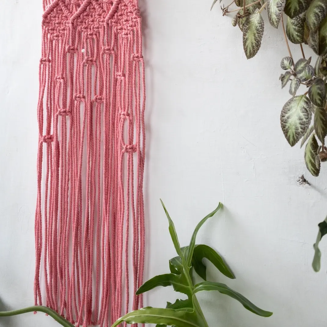 Macrame Aesthetic Dekorasi Kamar Bedroom Dinding