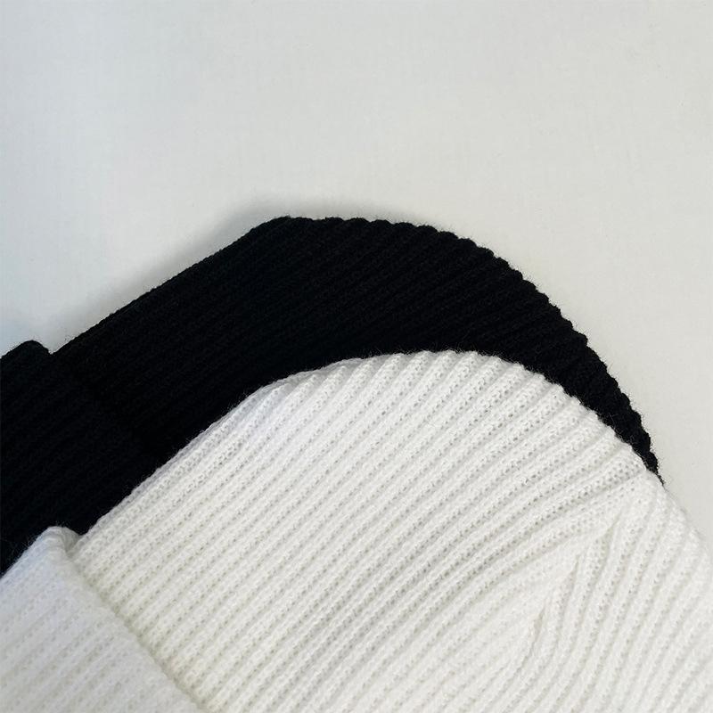 Product Introduction of Mũ Mùa Đông, Dành Cho Unisex, Mũ Len Dệt Kim, Màu Trơn Thiết Kế Dễ Thương, Thích Hợp Cho Mùa Thu Và Mùa Đông, Mũ Len Nữ, Mũ Trùm Đầu Ấm Hơn, Thích Hợp Cho Nam Giới, Mũ Thường Ngày 23