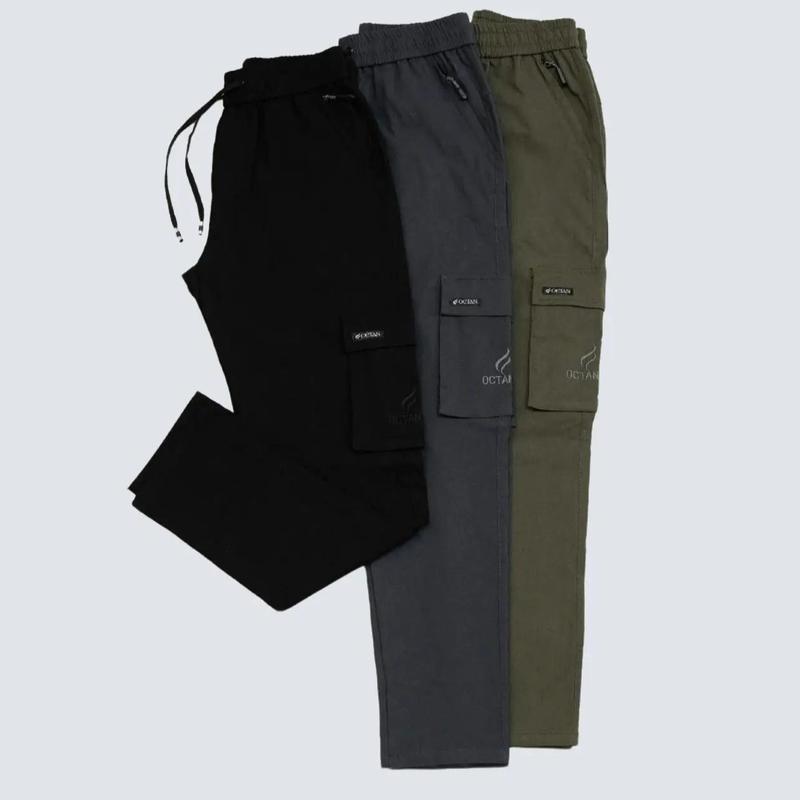 Quần jogger Nam,Có Co Giãn ,Thiết Kế Túi Hộp Bao Ngầu,Dành Cho Các Bạn Cá Tính,Năng ĐỘNG Sport Tập Thể Dục Sport Tập Thể Dục Kaki Trang Phục