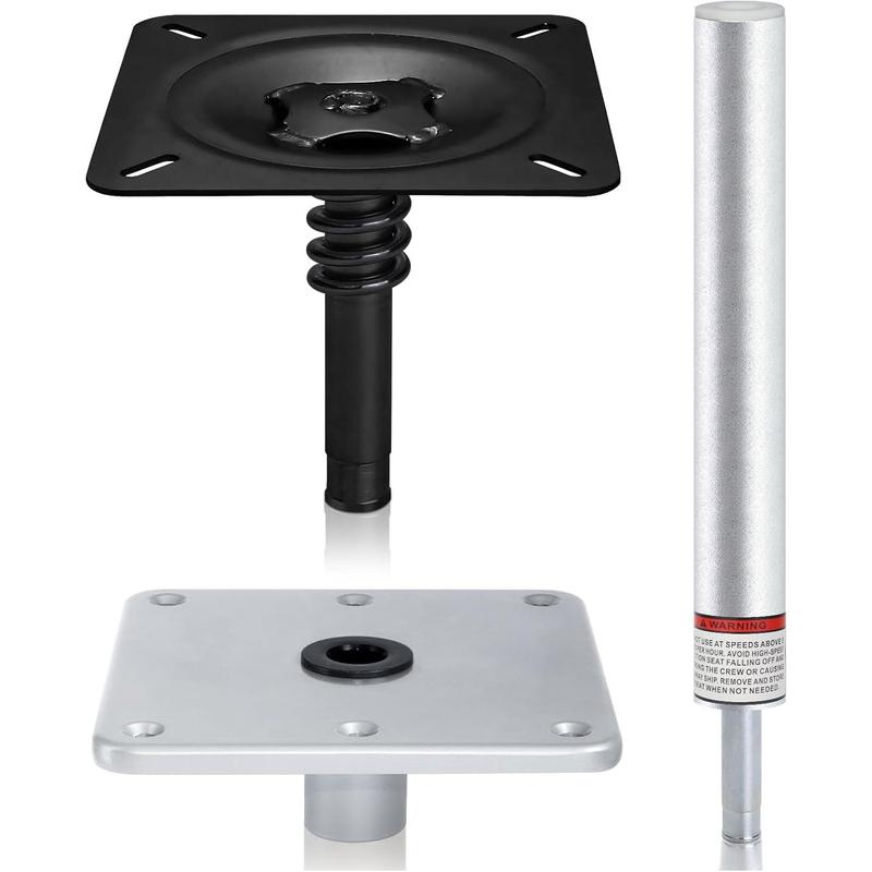 Boat Seat Pedestal Base Mount Kit - 3/4