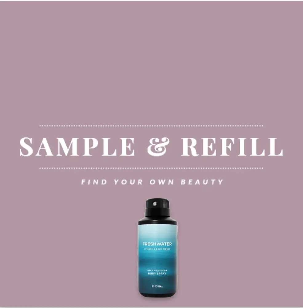 SAMPLE & REFILL- [Spray Nam] XỊT KHỬ MÙI CƠ THỂ B.B.W 104gr - CHIẾT/FULLSIZE