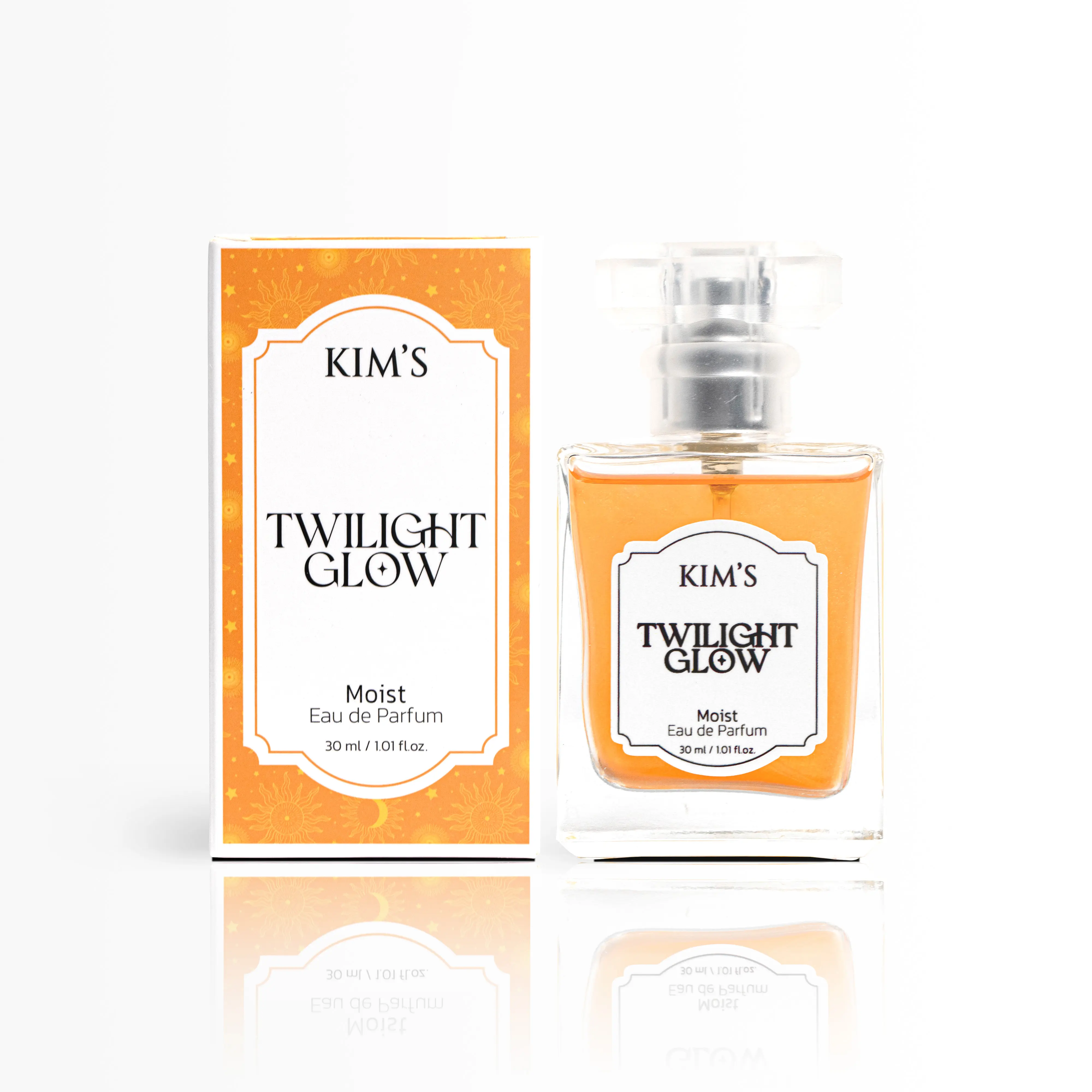 [PROMO BUY 1 GET 1 FREE] KIM'S Moist Eau de Parfum (EDP) - Angel Baby 30ml - Parfum + Pelembab Wangi Tahan Lama KIMSKIM'S Moist Eau de Parfum (EDP) - Twilight Glow 30ml Orange Perfume Melati Bunga
