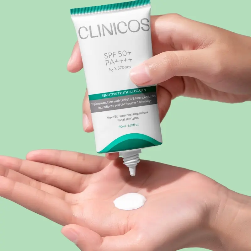 [ Mua 1 xanh tặng 1 xanh] - BỘ ĐÔI KEM CHỐNG NẮNG CLINICOS 50ml Sunscreen Chăm Sóc Da Skincare Sun Cream Nữ Women 5