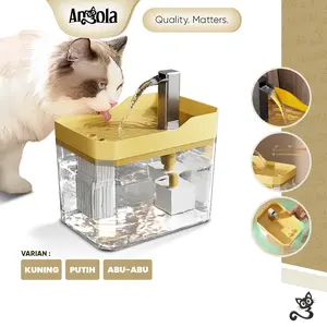 ANGOLA Tempat Minum Otomatis / Keran Air Otomatis Kucing + Filter Air M71 Automatic Pet Water Feeder