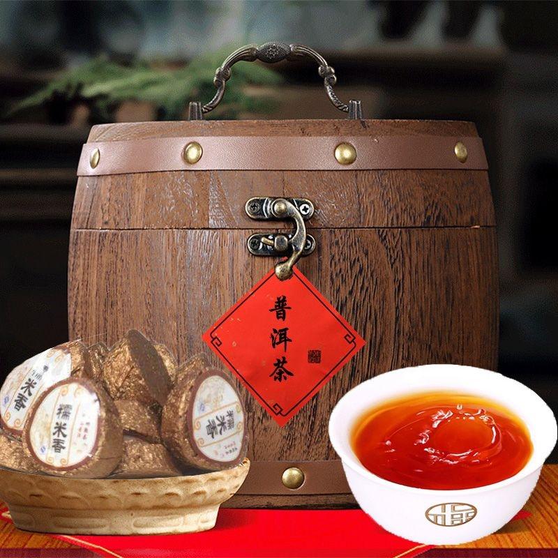 TRÀ PHỔ NHĨ QUÝT - HỒNG TRÀ HOA HƯƠNG TIỂU CHỦNG  - TRÀ Ô LONG THIẾT QUAN ÂM- Ô LONG ĐẠI HỒNG BÀO ĐÓNG THÙNG GỖ CAO CẤP 7