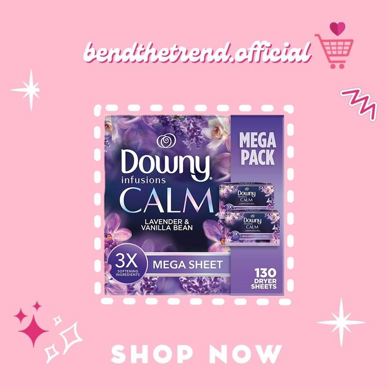 [AUTH-ĐỦ BILL] GIẤY THƠM QUẦN ÁO DOWNY INFUSIONS CALM HỘP 200 tờ