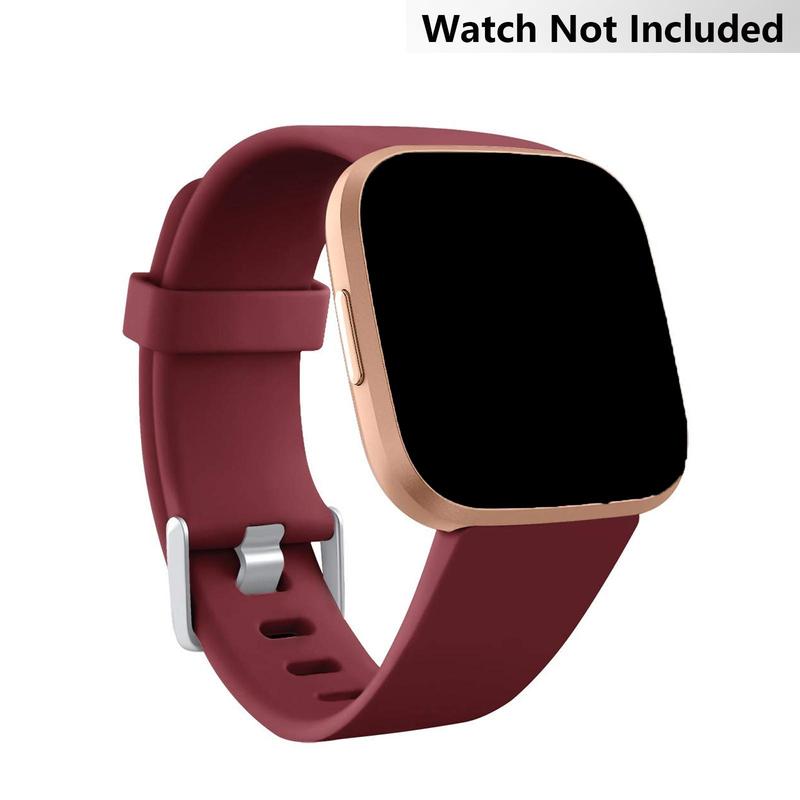 Product Introduction of Silicone Sport Replacement Watch Band for Women & Men, 1 Count Fashionable Watch Band Compatible with Versa Lite/Fitbit Versa 2/Versa, Smart Watch Accessories 0