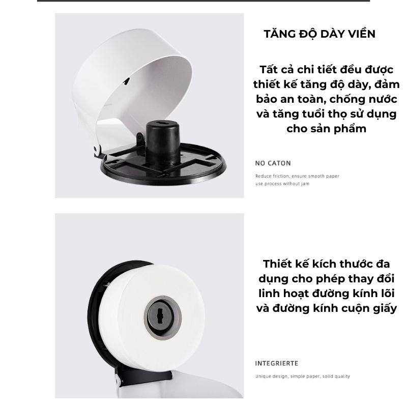 Product Introduction of Hộp đựng giấy vệ sinh nhà tắm, Hộp giấy vệ sinh cuộn lớn, Chất liệu nhựa canvas bền đẹp - CN39 62